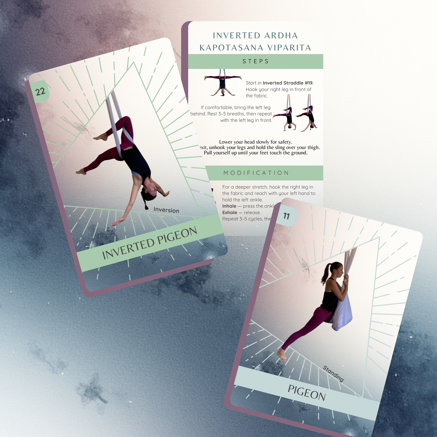 Aerial Yoga Education Tools for Studios & Teacher Training