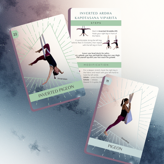 Aerial Yoga Education Tools for Studios & Teacher Training