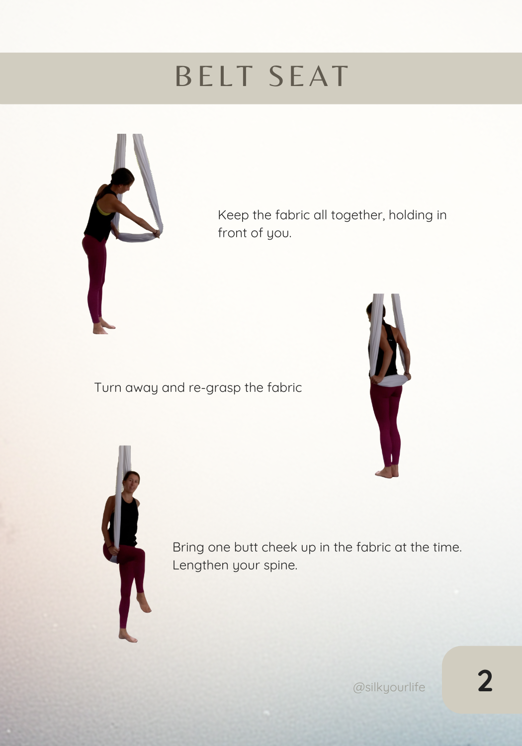 Foundational Aerial Yoga Card Deck