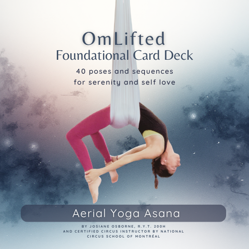 Foundational Aerial Yoga Card Deck